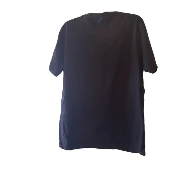 True Religion Guitar Player Shirt Mens Sz S Black Graphic Music Tee Crewneck - Picture 2 of 3